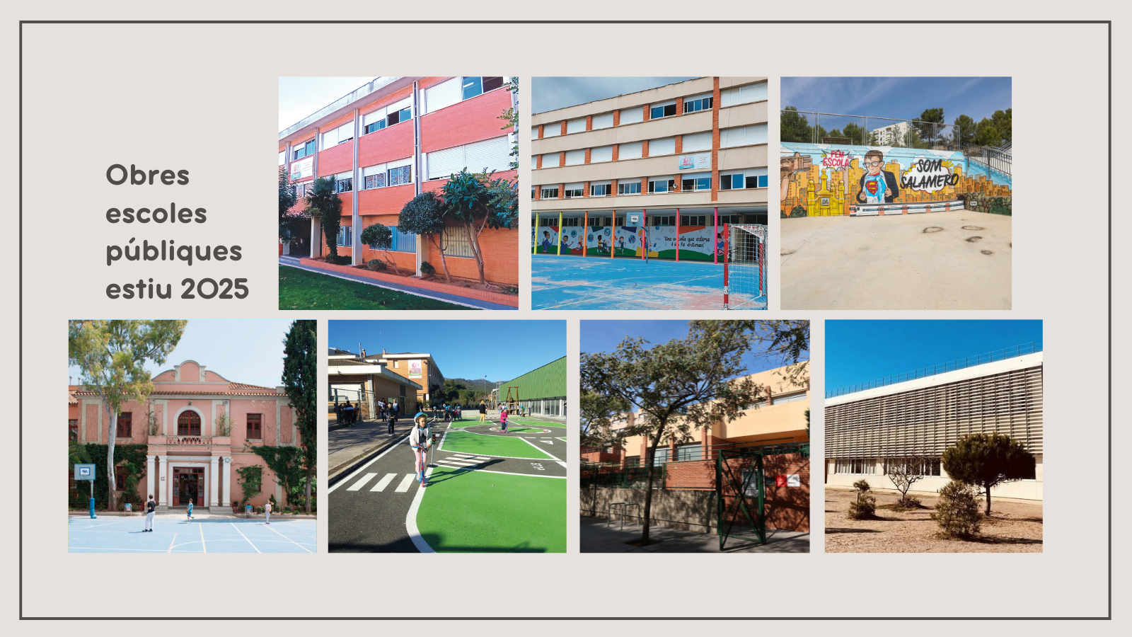 Inversió municipal de 300.000 euros per millorar les escoles públiques de Gavà